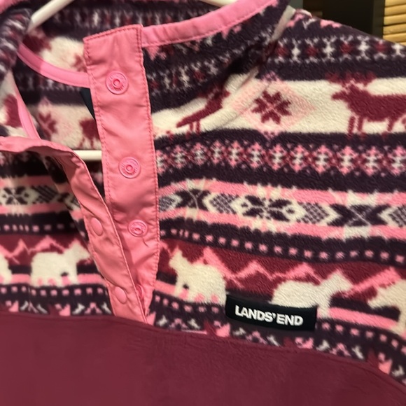 Land’s End fleece dress - Picture 3 of 5